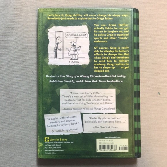 🌈2/$8 The Last Straw #3 Diary of a Wimpy Kid - Picture 2 of 12